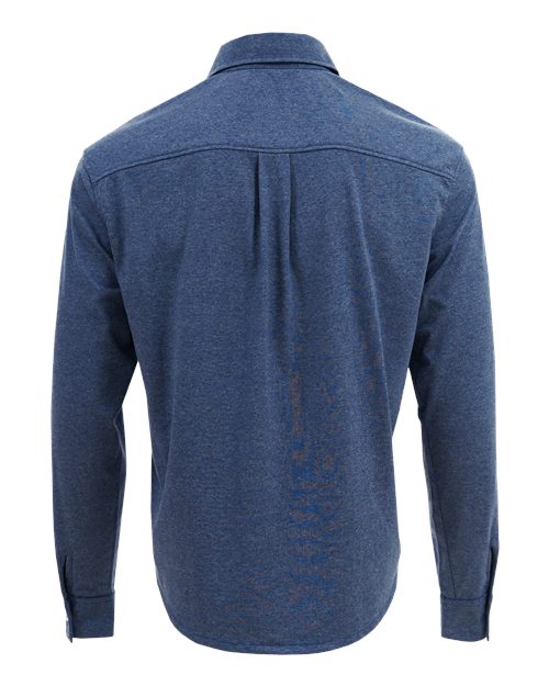 Men's Eco Button Down Shirt - Cobalt