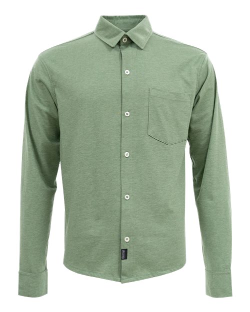 Men's Eco Button Down Shirt - Fern