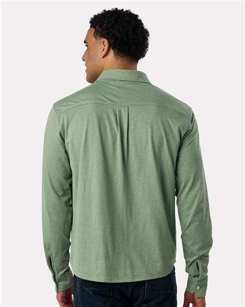 Men's Eco Button Down Shirt - Fern
