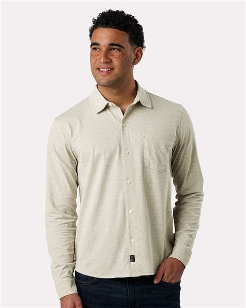 Men's Eco Button Down Shirt - Rainbow