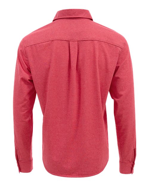 Men's Eco Button Down Shirt - Ruby