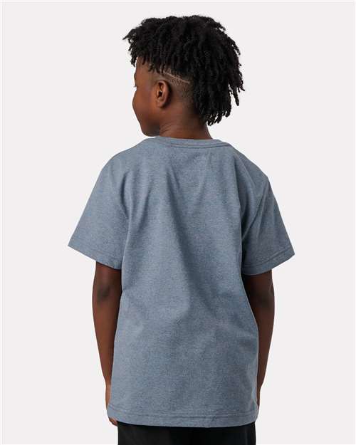 Youth Eco T-Shirt - Blue Rainbow