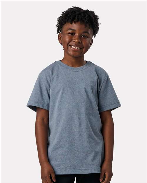 Youth Eco T-Shirt - Blue Rainbow