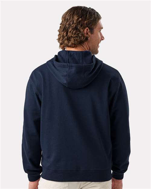 Unisex Full-Zip Hooded Sweatshirt - Navy