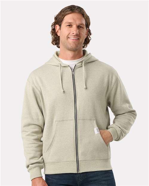 Unisex Full-Zip Hooded Sweatshirt - Rainbow