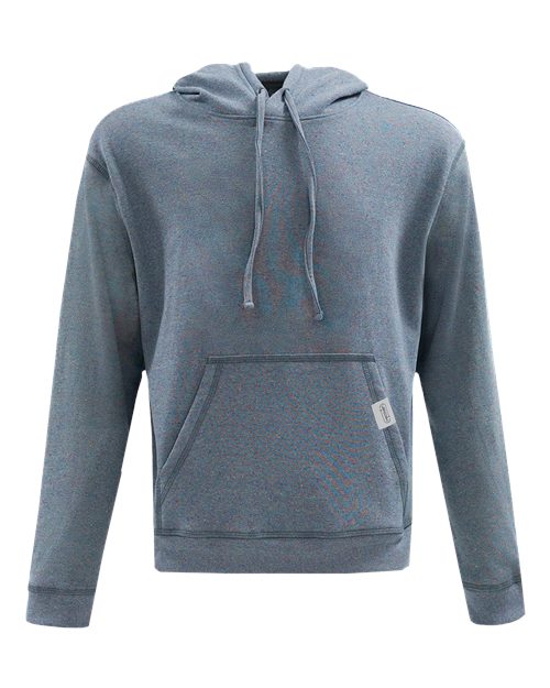 Unisex Fleece Hooded Sweatshirt - Blue Rainbow
