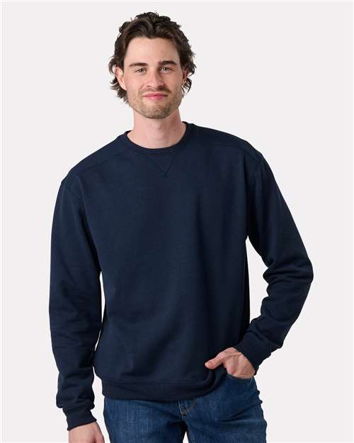 Unisex Recycled Crewneck Sweatshirt - Navy