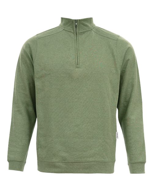 Unisex Quarter-Zip Pullover - Fern