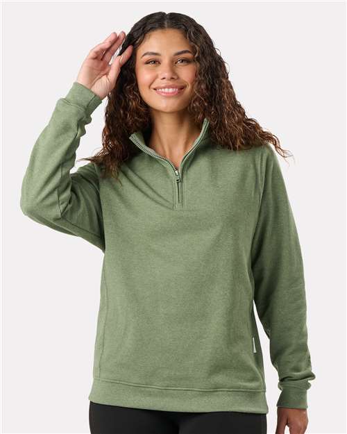 Unisex Quarter-Zip Pullover - Fern
