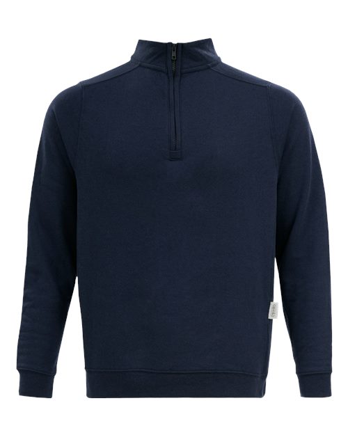 Unisex Quarter-Zip Pullover - Navy