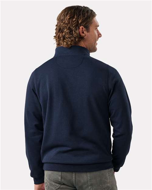 Unisex Quarter-Zip Pullover - Navy
