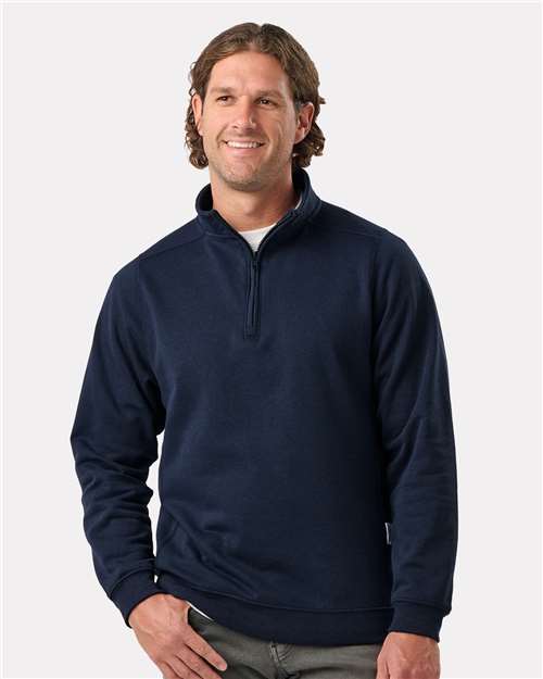 Unisex Quarter-Zip Pullover - Navy