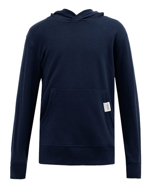 Youth Hooded Sweatshirt - Navy