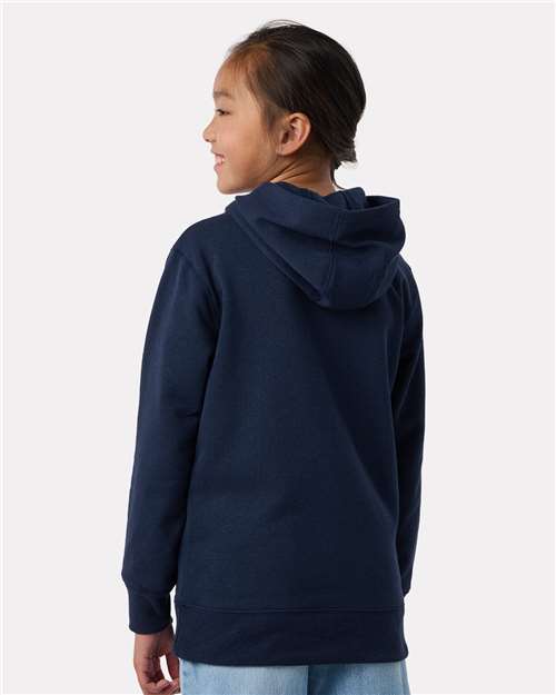 Youth Hooded Sweatshirt - Navy