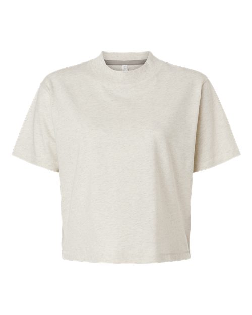 Women's Boxy Tee - Natural Heather
