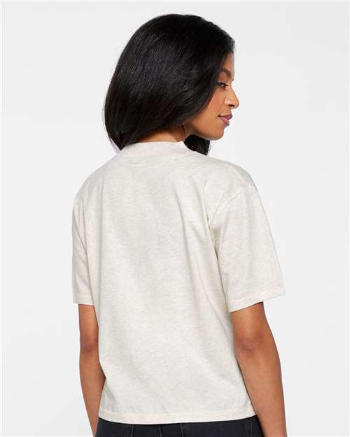 Women's Boxy Tee - Natural Heather