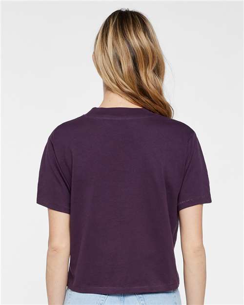 Women's Boxy Tee - Plum