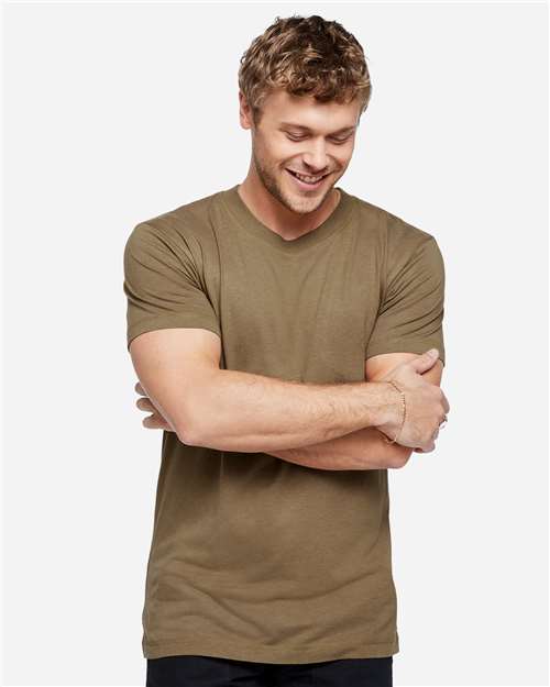 Unisex Bamboo Tee - Coyote Brown