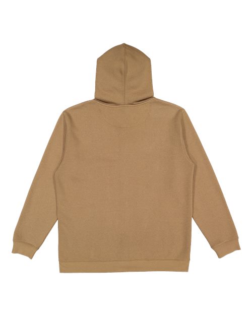 Unisex Full-Zip Fleece Hoodie Sweatshirt - Coyote Brown