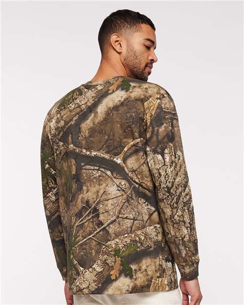 Men's Realtree® Camo Long Sleeve T-Shirt - RealTree APX