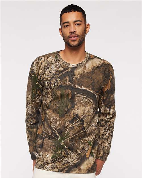 Men's Realtree® Camo Long Sleeve T-Shirt - RealTree APX