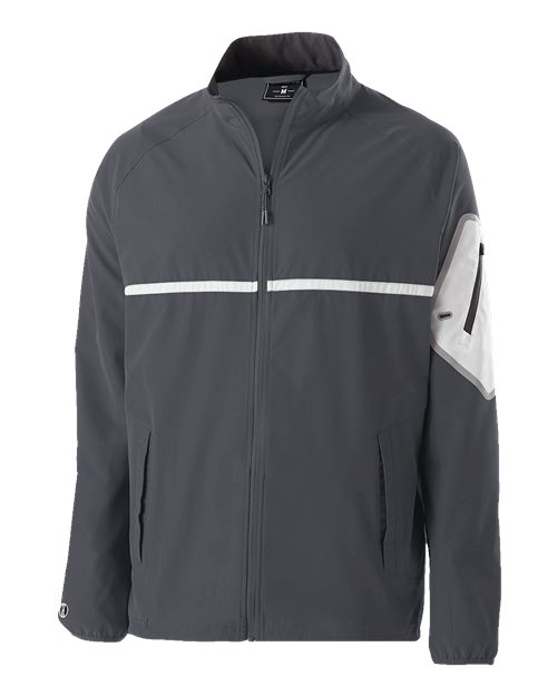 Unisex Weld Jacket - Carbon/ White