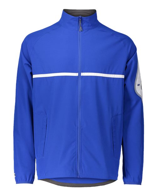 Unisex Weld Jacket - Royal/ White