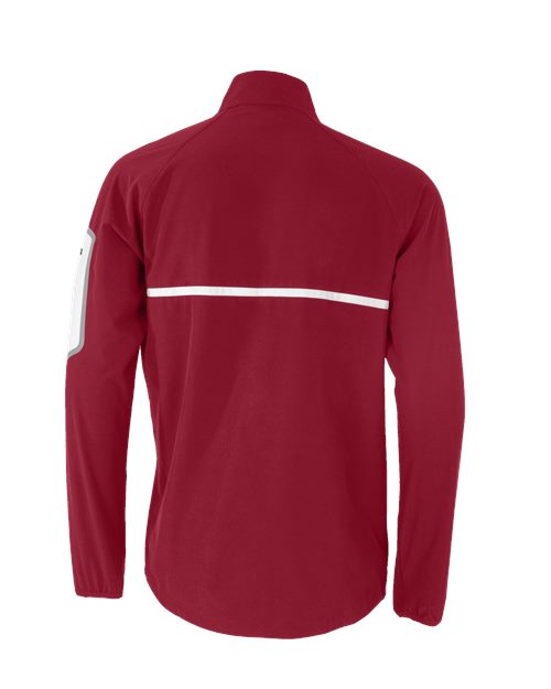 Unisex Weld Jacket - Scarlet/ White