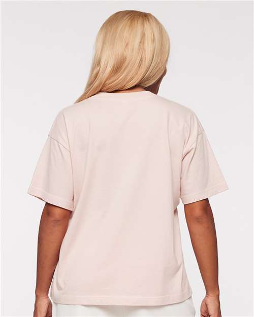 Relaxed Crew Tee - Blush