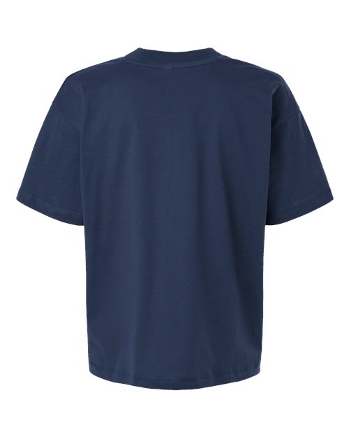 Relaxed Crew Tee - Denim