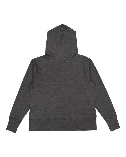 Women's Vintage Wash Hoodie Sweatshirt - Washed Black