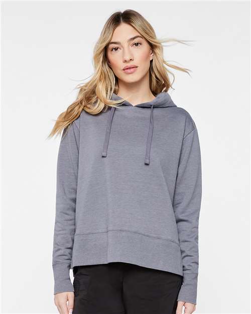 Women's Vintage Wash Hoodie Sweatshirt - Washed Grey