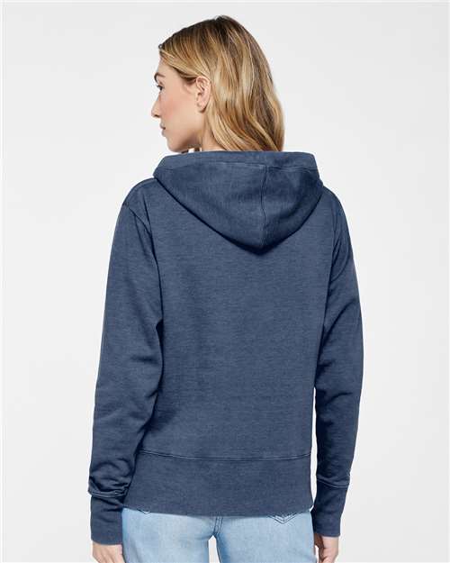 Women's Vintage Wash Hoodie Sweatshirt - Washed Navy