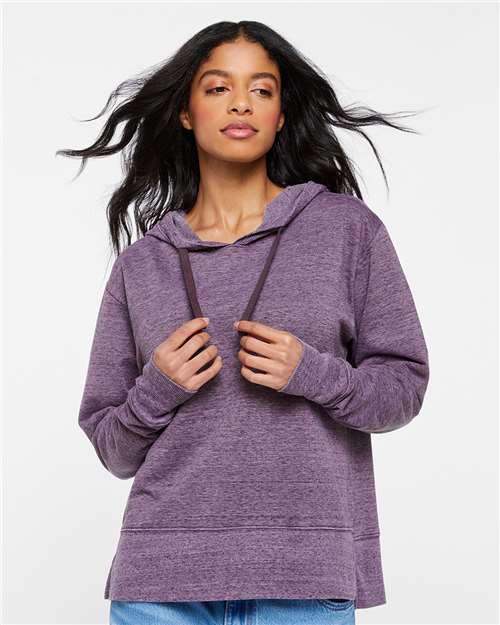 Women's Vintage Wash Hoodie Sweatshirt - Weathered Plum