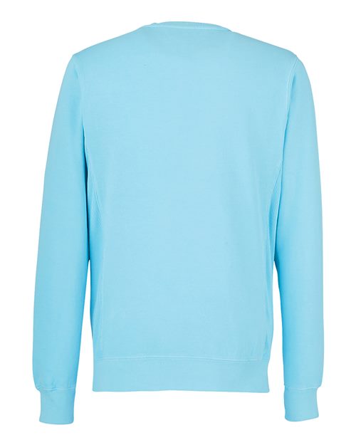 Unisex Pigment-Dyed Fleece Crewneck Sweatshirt - Capri