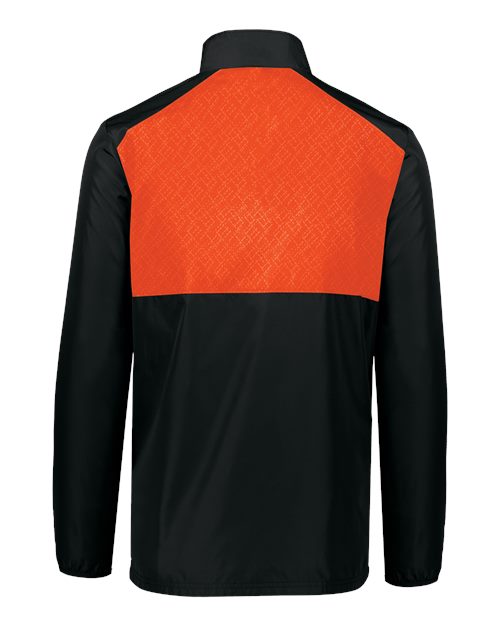 Men's SeriesX Quarter-Zip Pullover - Black/ Orange