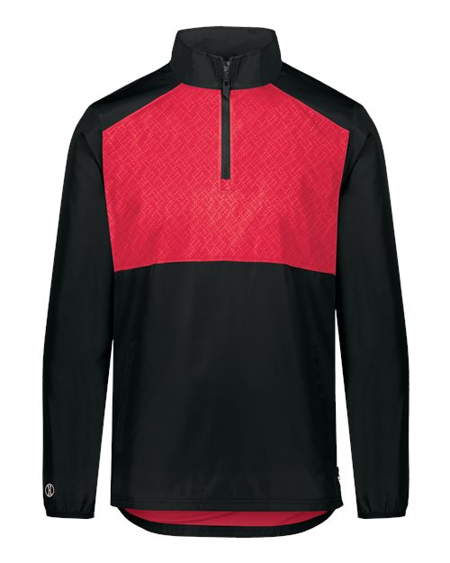 Men's SeriesX Quarter-Zip Pullover - Black/ Scarlet