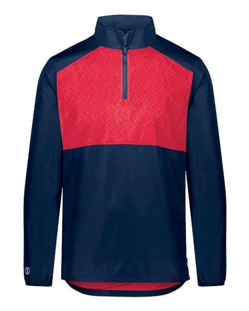 Men's SeriesX Quarter-Zip Pullover - Navy/ Scarlet