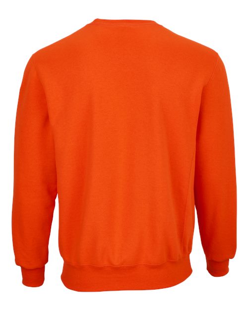 Men's Fleece Crewneck Sweatshirt - Burnt Orange