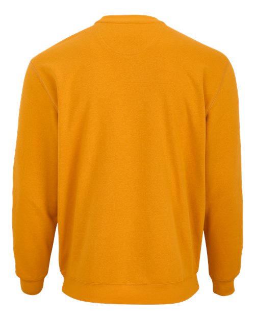 Men's Fleece Crewneck Sweatshirt - Golden Amber
