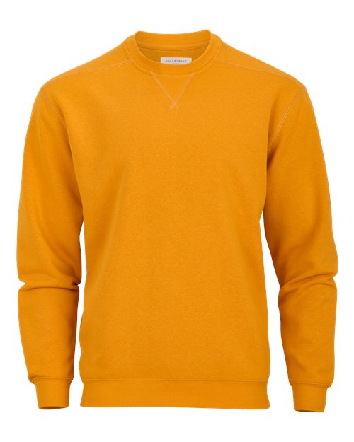 Men's Fleece Crewneck Sweatshirt - Golden Amber