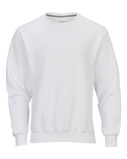 Men's Fleece Crewneck Sweatshirt - White