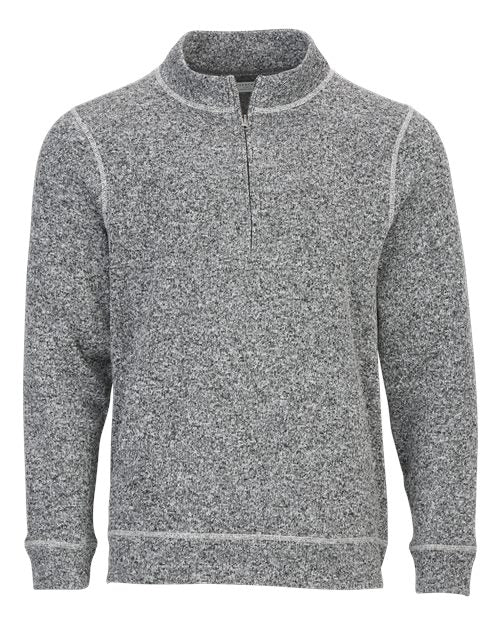 Men's Alpine Quarter-Zip Pullover - Black Heather