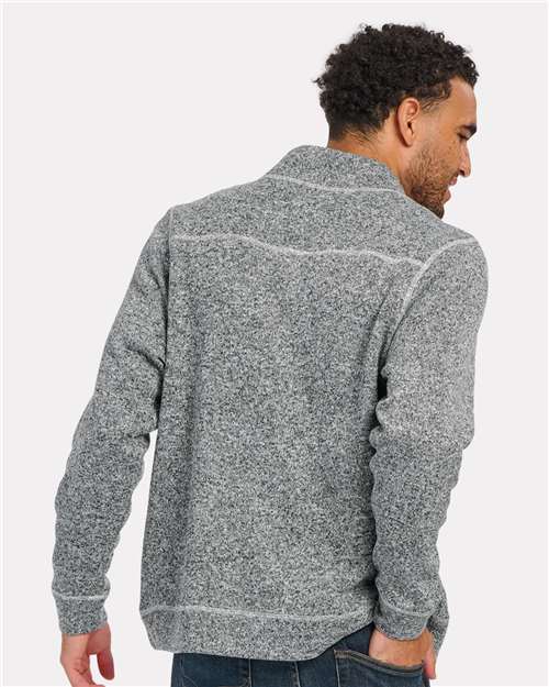 Men's Alpine Quarter-Zip Pullover - Black Heather