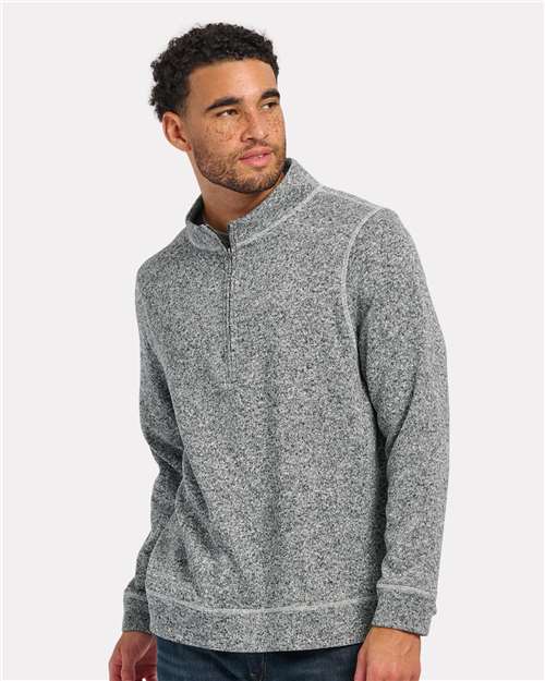 Men's Alpine Quarter-Zip Pullover - Black Heather