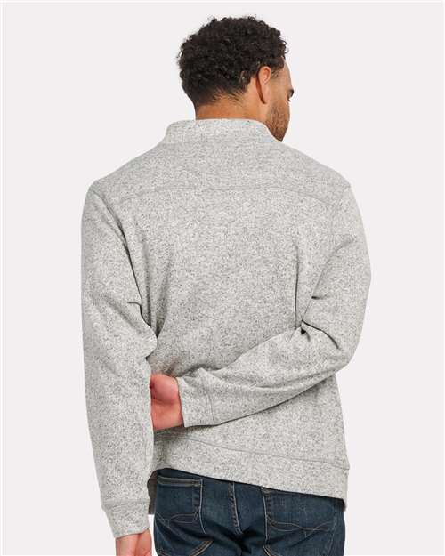 Men's Alpine Quarter-Zip Pullover - Oxford Heather