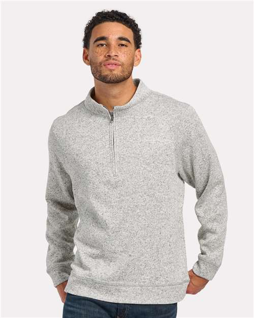 Men's Alpine Quarter-Zip Pullover - Oxford Heather