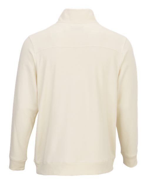 Men's French Terry Button Pullover - Natural
