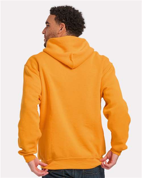 Unisex Fleece Hooded Sweatshirt - Golden Amber
