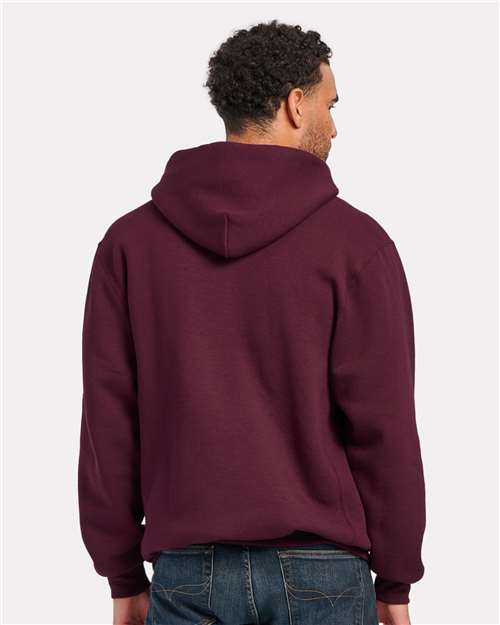 Unisex Fleece Hooded Sweatshirt - Maroon